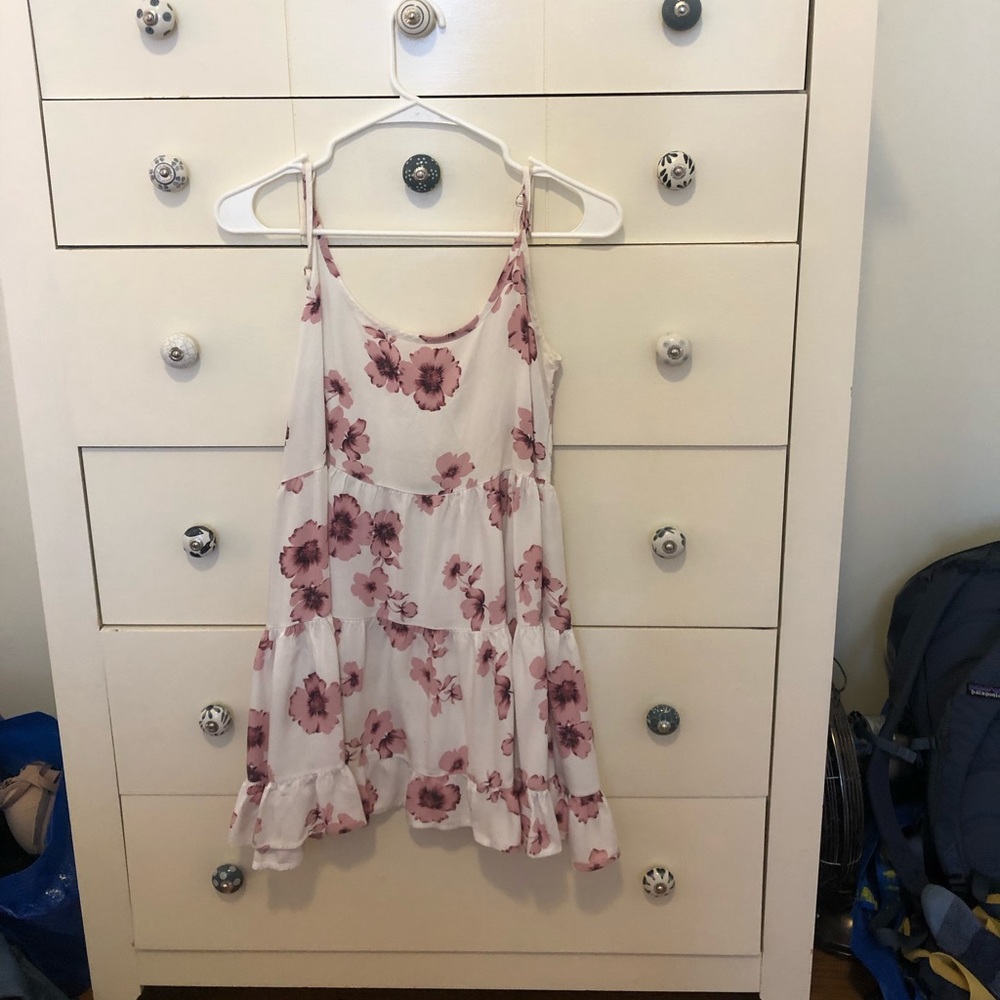 Brandy Melville Jada Tiered Open Back Dress